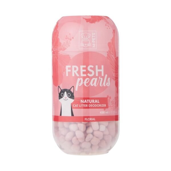 معطر ومنظف رائحة للقطط من M-Pets برائحة الزهور – 450 مل